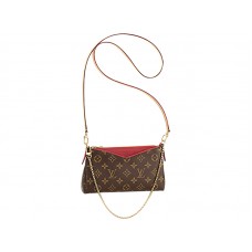 Louis Vuitton Monogram Canvas Pallas Clutch Kirsche
