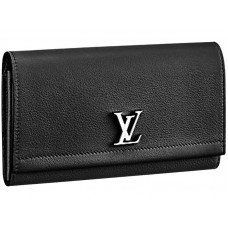 Louis Vuitton Lockme II Geldbörse Schwarz