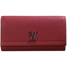 Louis Vuitton Lockme II Geldbörse Rot
