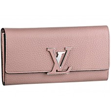 Louis Vuitton Capucines Geldbörse Magnolia