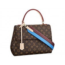 Louis Vuitton Monogram Canvas Cluny MM Blau Glacial