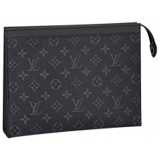Louis Vuitton-Monogramm Eclipse Canvas Pochette Voyage Mm