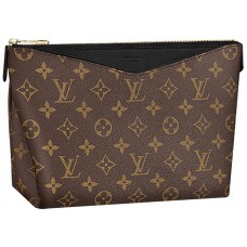 Louis Vuitton Monogram Canvas Pallas Kosmetiktasche Schwarz