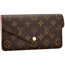 Louis Vuitton Monogram Canvas Jeanne Geldbörse Rosa m62203
