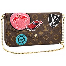 Louis Vuitton-Monogramm-Leinwand Felicie Pochette