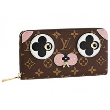 Louis Vuitton Monogram Canvas Zippy Geldbörse – Ein entzückender Hund