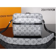 Louis Vuitton Messenger PM Monogram Other Silver m43827