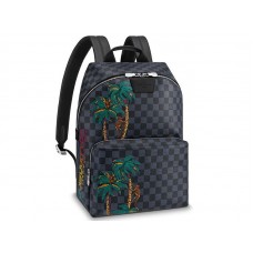 Louis Vuitton Damier Cobalt Canvas Apollo Rucksack