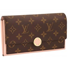 Louis Vuitton Flore Geldbörse Monogram Canvas Rose Ballerine m64586