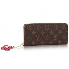 Louis Vuitton Clemence Geldbörse Monogram Canvas m64201