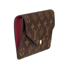 Louis Vuitton Monogram Canvas Jeanne Geldbörse Fuchsia m62202