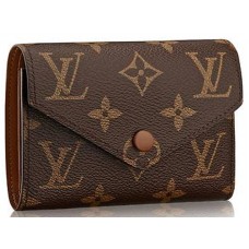 Louis Vuitton Monogram Canvas Victorine Geldbörse Braun m62472