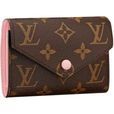 Louis Vuitton Monogram Canvas Victorine Geldbörse Rose Ballerina m62360