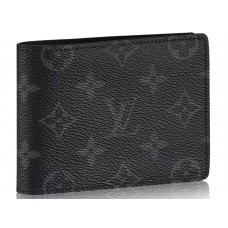 Louis Vuitton Monogram Eclipse Mehrfach-Geldbörse m61695