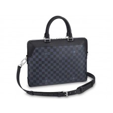 Louis Vuitton Damier Cobalt Canvas Oliver Aktentasche n51199