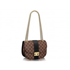 Louis Vuitton Damier Ebene Wight Schwarz n64419