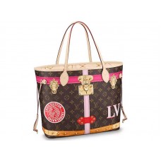 Louis Vuitton-Monogramm Leinwand Neverfull Mm m41390