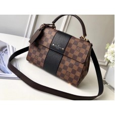 Louis Vuitton Damier Ebene Canvas Bond Street BB Schwarz n41073