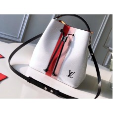 Louis Vuitton Epi Leder Neonoe Weiß m52163