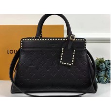 Louis Vuitton Monogramm Empreinte Leder Vogesen Mm Schwarz m41491