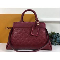 Louis Vuitton Monogramm Empreinte Leder Vosges Mm Raisin m43249