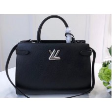 Louis Vuitton Epi Leder Twist Tote Schwarz m54810