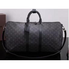 Louis Vuitton Monogramm Eclipse Canvas Keepall Bandouliere 55 m40605