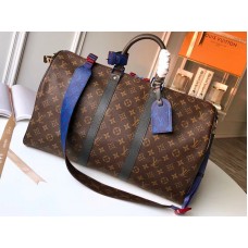 Louis Vuitton Monogram Keepall Bandouliere 45 m43856