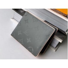 Louis Vuitton Monogram Titanium Mehrfach-Geldbörse m63297