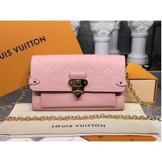 Louis Vuitton Monogramm Empreinte Vavin Kettenbrieftasche Rosa m63399