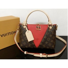 Louis Vuitton Monogram Canvas V Tote BB Rot m43966
