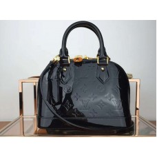 Louis Vuitton-Monogramm Vernis Alma Bb Noir m91607