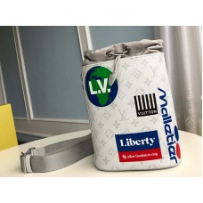 Louis Vuitton Monogram Canvas Chalk Sling Bag Weiß m44629