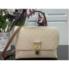 Louis Vuitton Monogramm Empreinte Leder Marignan Creme Karamell m44549