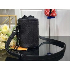 Louis Vuitton Monogram Canvas Chalk Nano Schwarz 44631