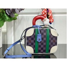 Louis Vuitton Damier Mini-Gepäck Grau m44582