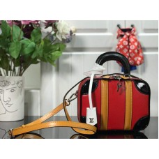 Louis Vuitton Mini-Koffer aus Epi-Leder, Rot, m44582