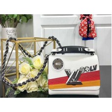 Louis Vuitton Epi Leder Twist PM Multi Weiß m50332