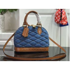 Louis Vuitton Monogram Denim Alma BB m55048