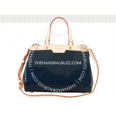 Louis Vuitton Monogram Vernis Brea PM Mitternachtsblau