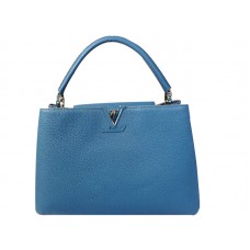 Louis Vuitton Capucines Tasche MM Blau