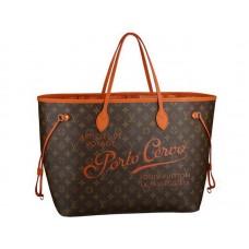 Louis Vuitton-Monogramm Neverfull Gm Ikat Porto Cervo
