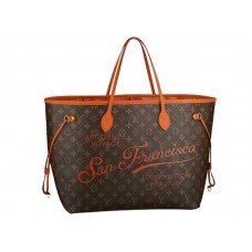 Louis Vuitton-Monogramm Neverfull Gm Ikat San Francisco