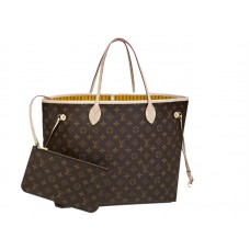 Louis Vuitton-Monogramm Neverfull Gm Mimosa