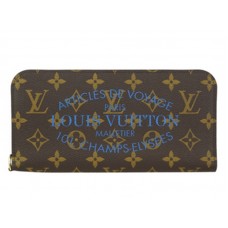 Louis Vuitton Monogram Insolite Geldbörse Blau