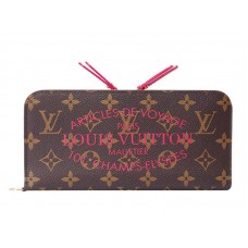 Louis Vuitton Monogram Insolite Geldbörse Indian Rose