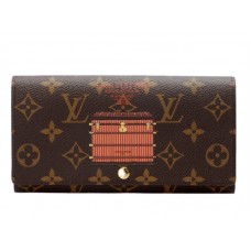 Louis Vuitton Monogram Sarah Trunk & Lock Geldbörse